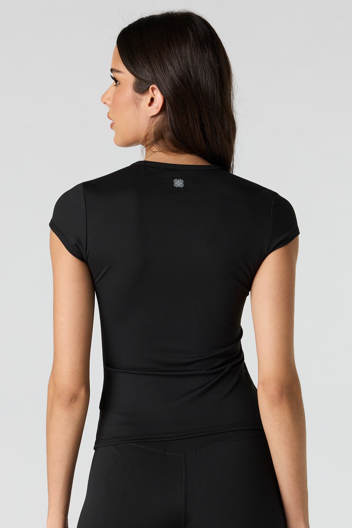 Alt View 2. Active Soft T-Shirt - Black