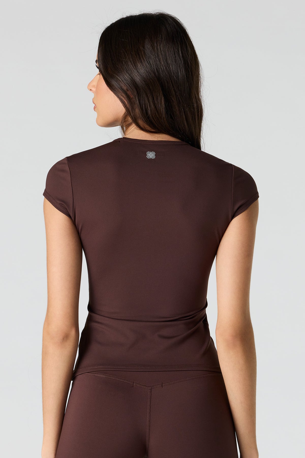 Alt View 2. Active Soft T-Shirt - Brown