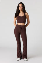 Pantalon Active doux à jambe évasée
