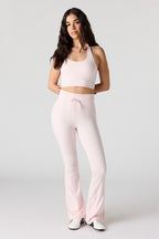 Pantalon Active doux à jambe évasée