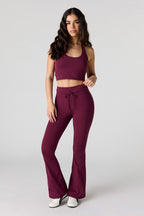 Pantalon Active doux à jambe évasée