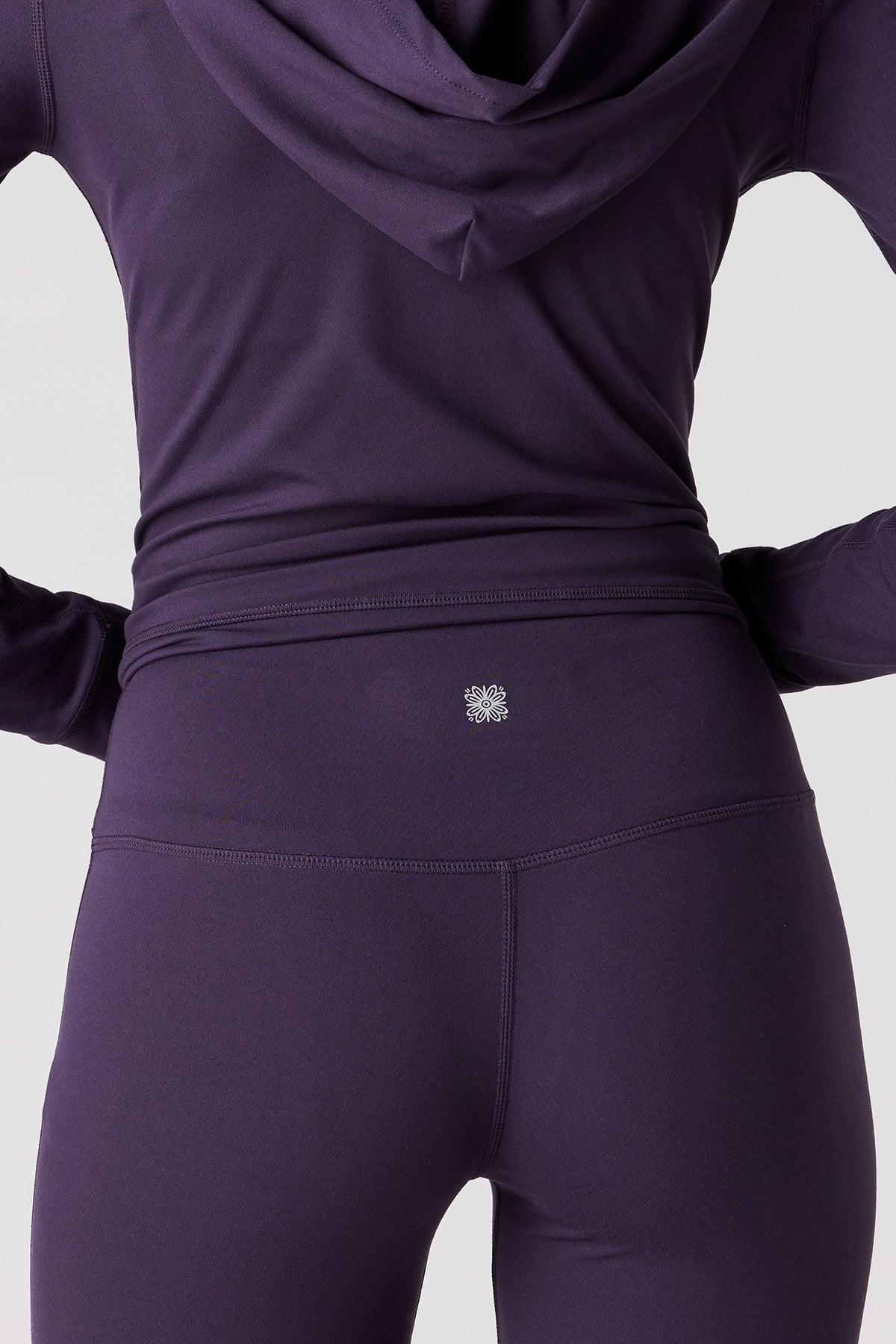 Alt View 4. Active Soft Legging 26" - Plum