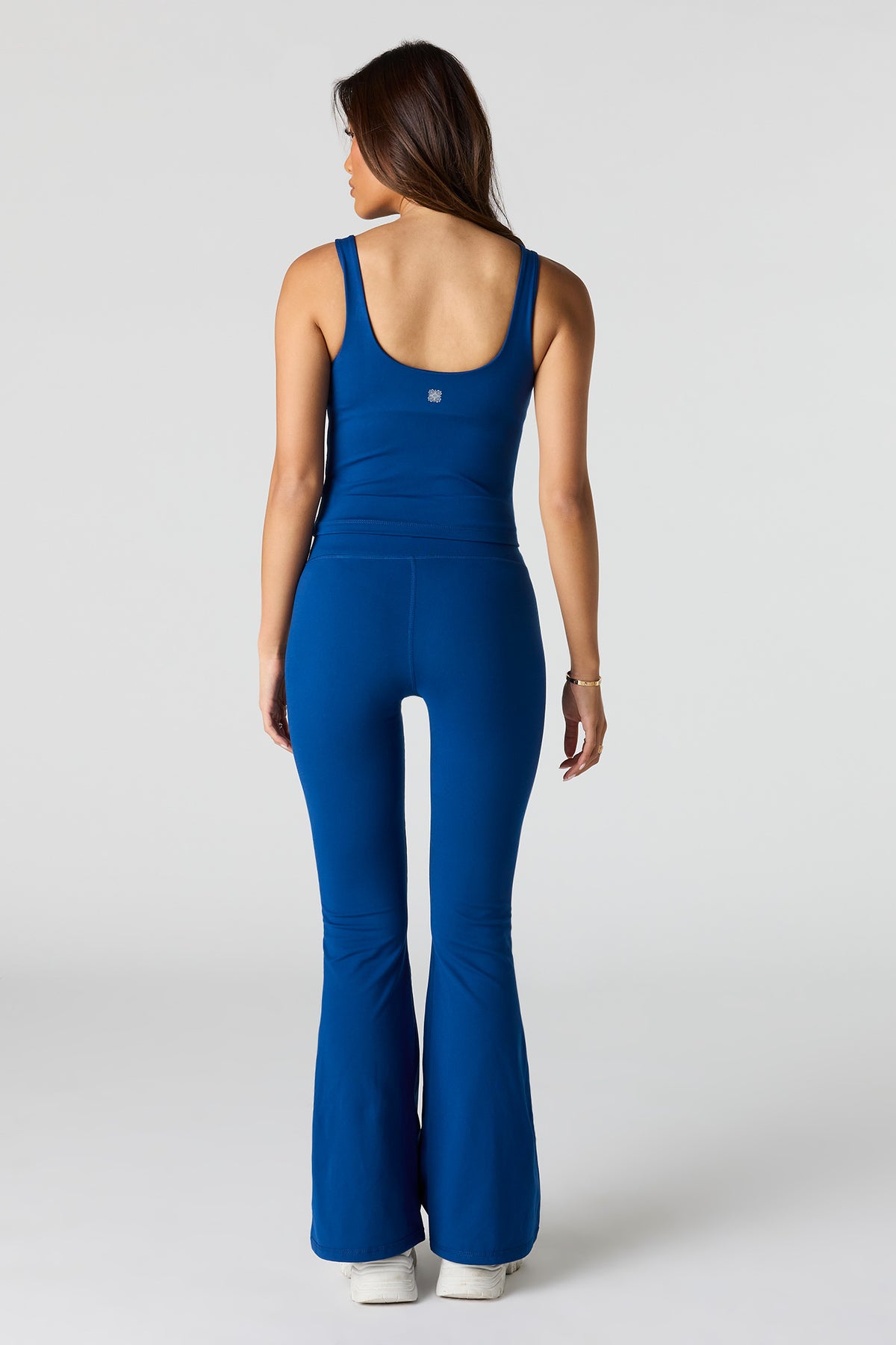 Alt View 3. Active Soft Flare Pant - Navy