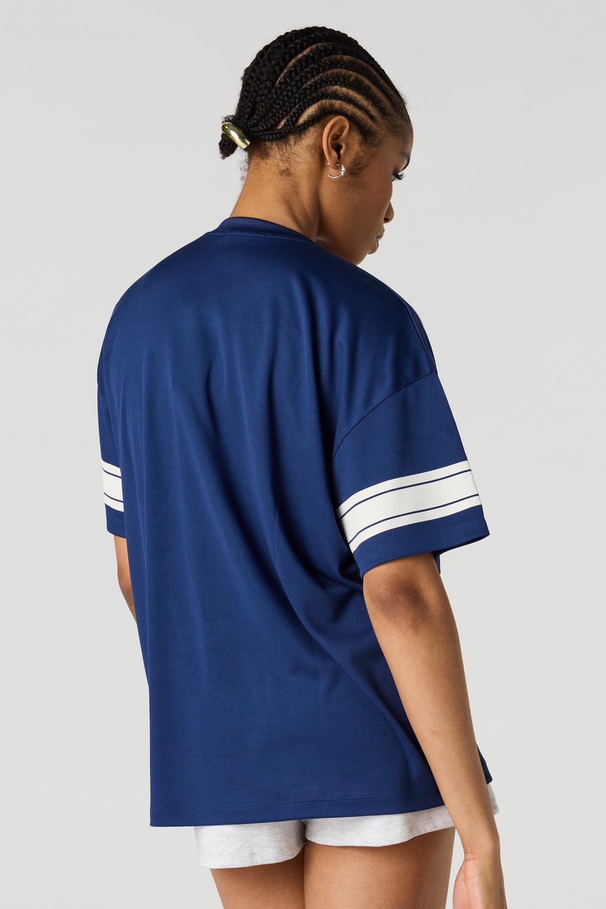 Vue alternative 2. T-shirt surdimensionné imprimé