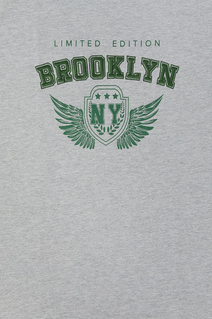 T-shirt avec motif brodé Brooklyn