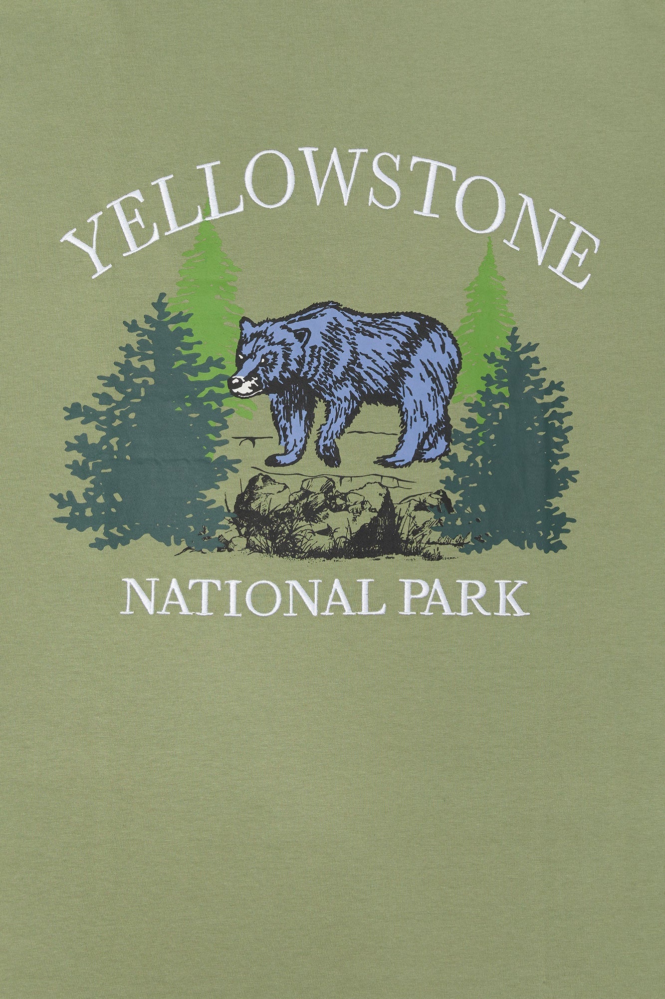 Yellowstone Embroidered T-Shirt