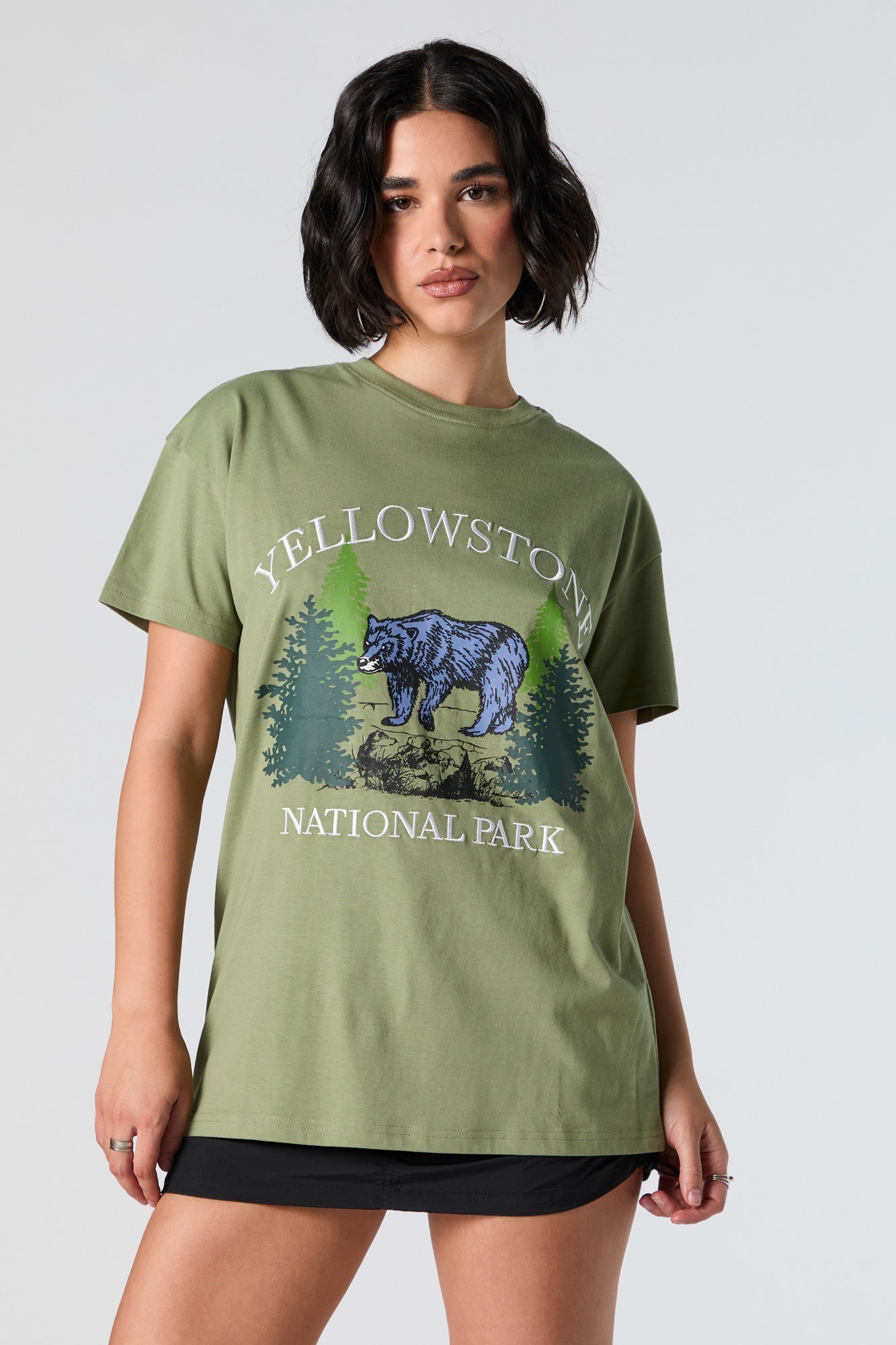 Yellowstone Embroidered T-Shirt