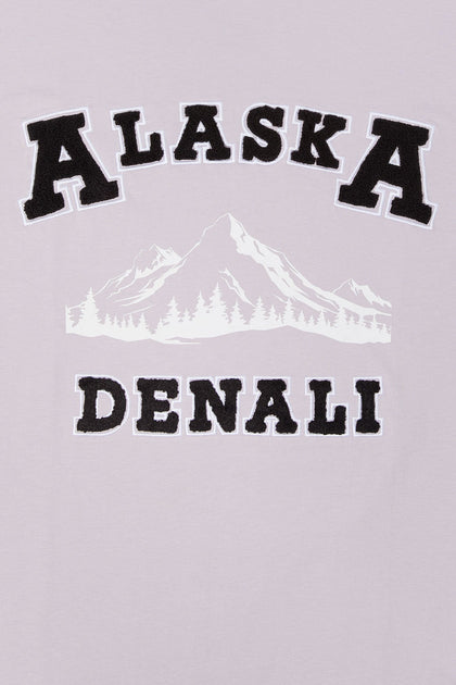 T-shirt avec motif brodé Alaska