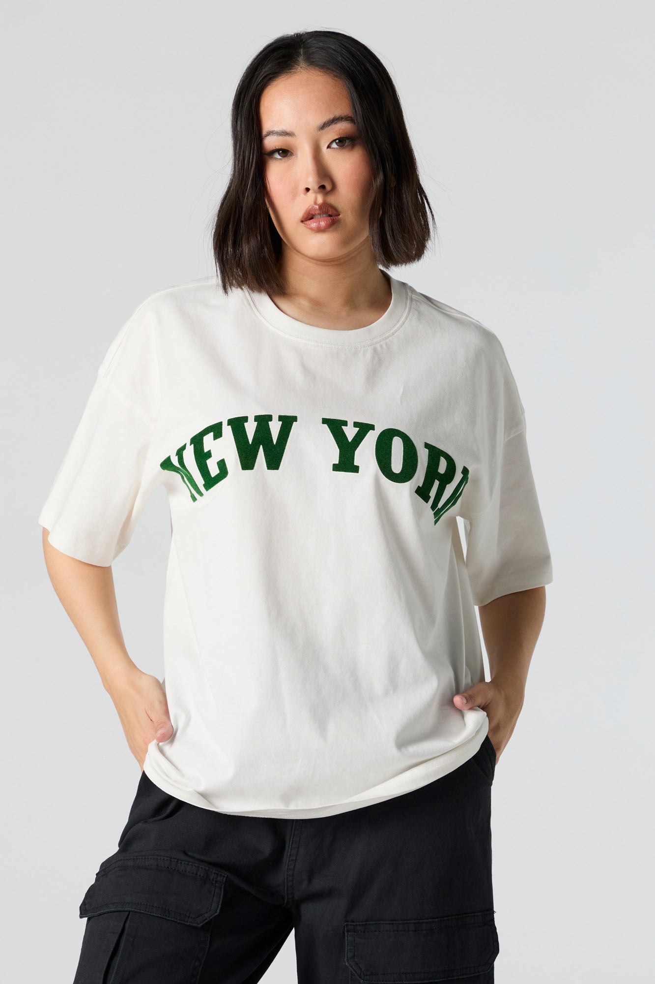 New York Graphic Oversized T-Shirt