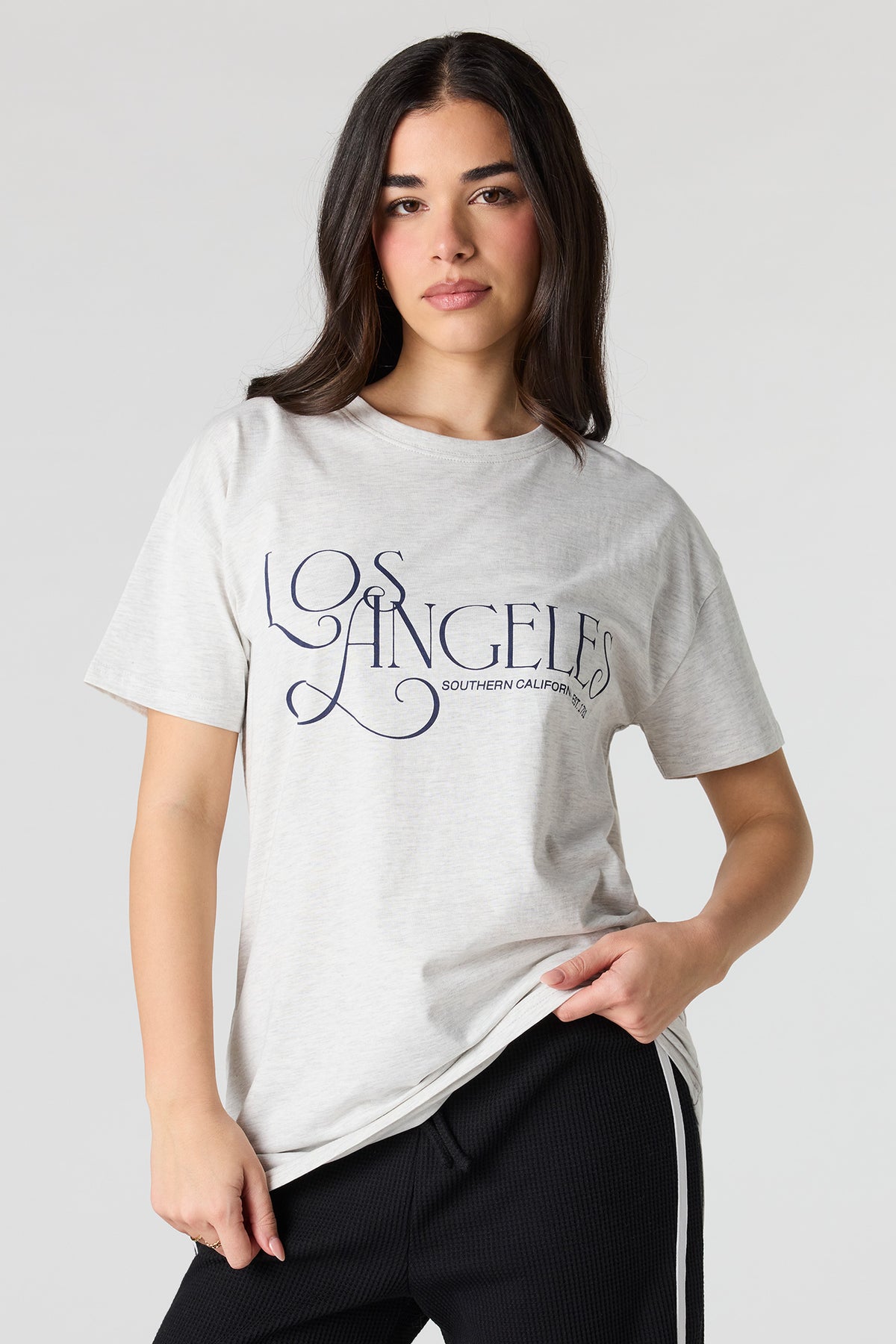 T-shirt surdimensionné imprimé
