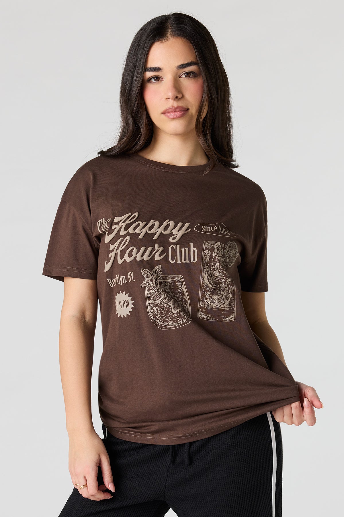 T-shirt surdimensionné imprimé