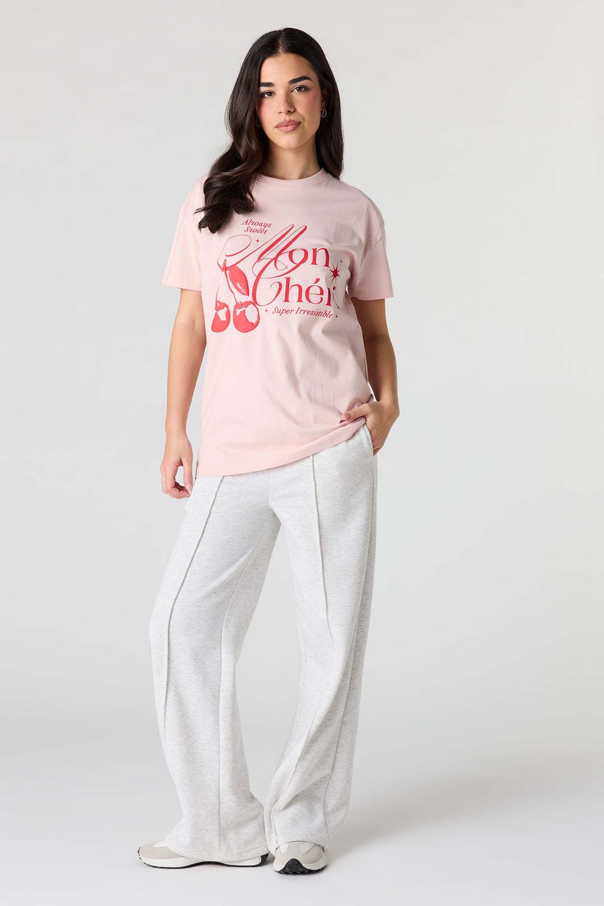 Vue alternative 3. T-shirt surdimensionné imprimé