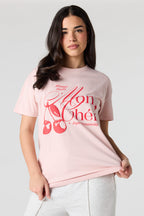 T-shirt surdimensionné imprimé