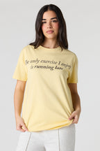 T-shirt surdimensionné imprimé