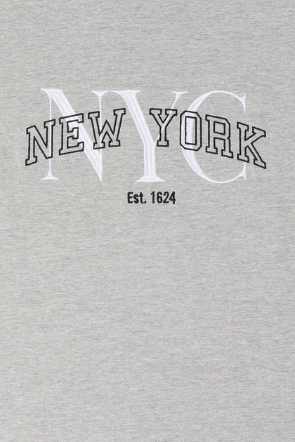 NYC Embroidered T-Shirt