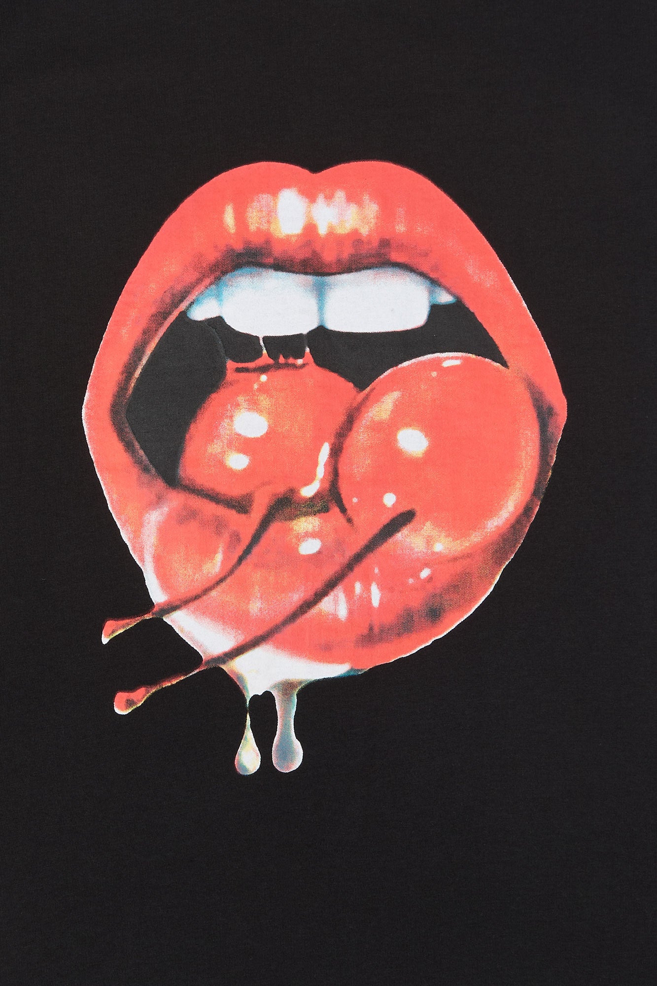 Cherry Lips Graphic T-Shirt