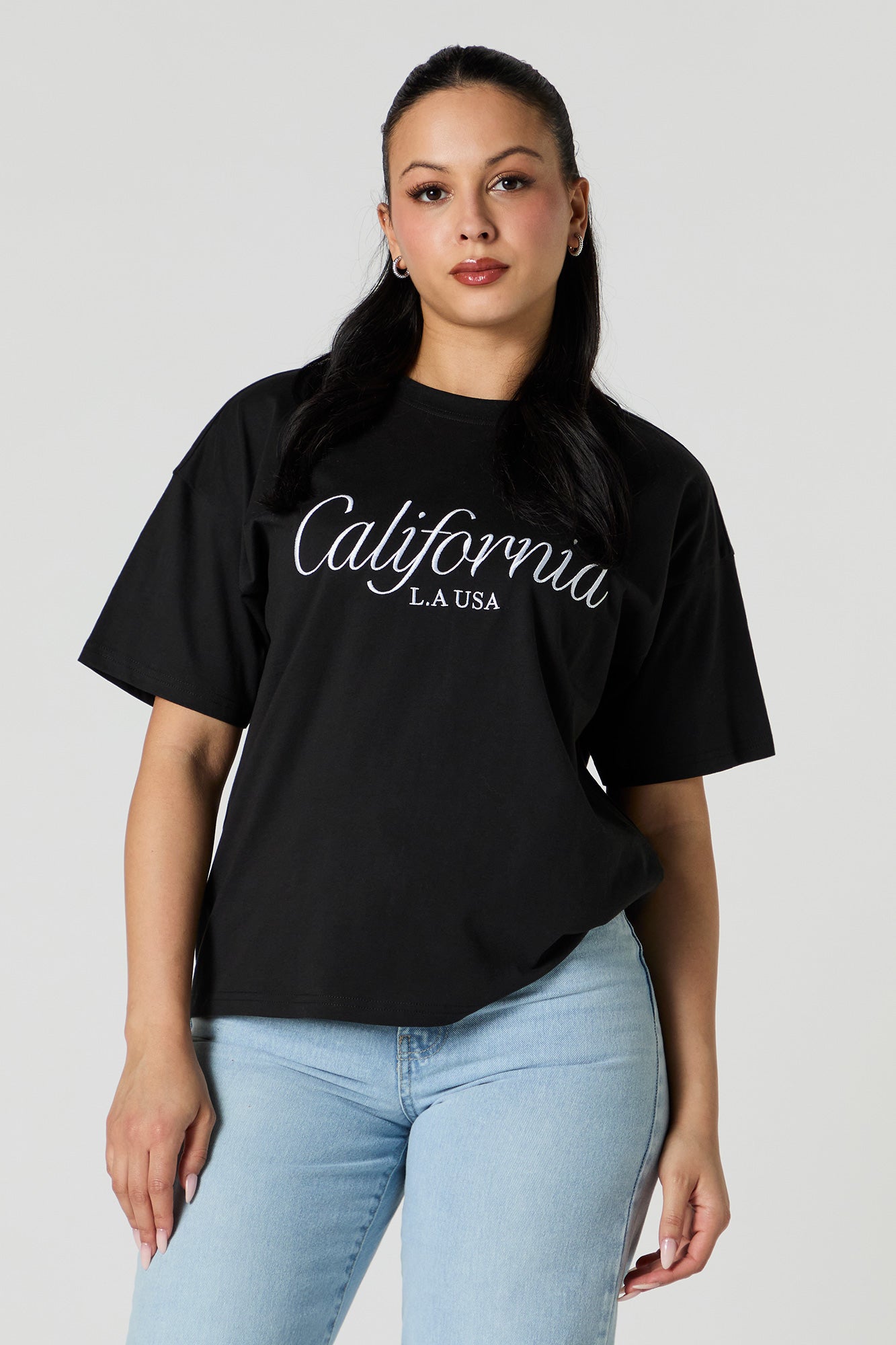 California Embroidered T-Shirt