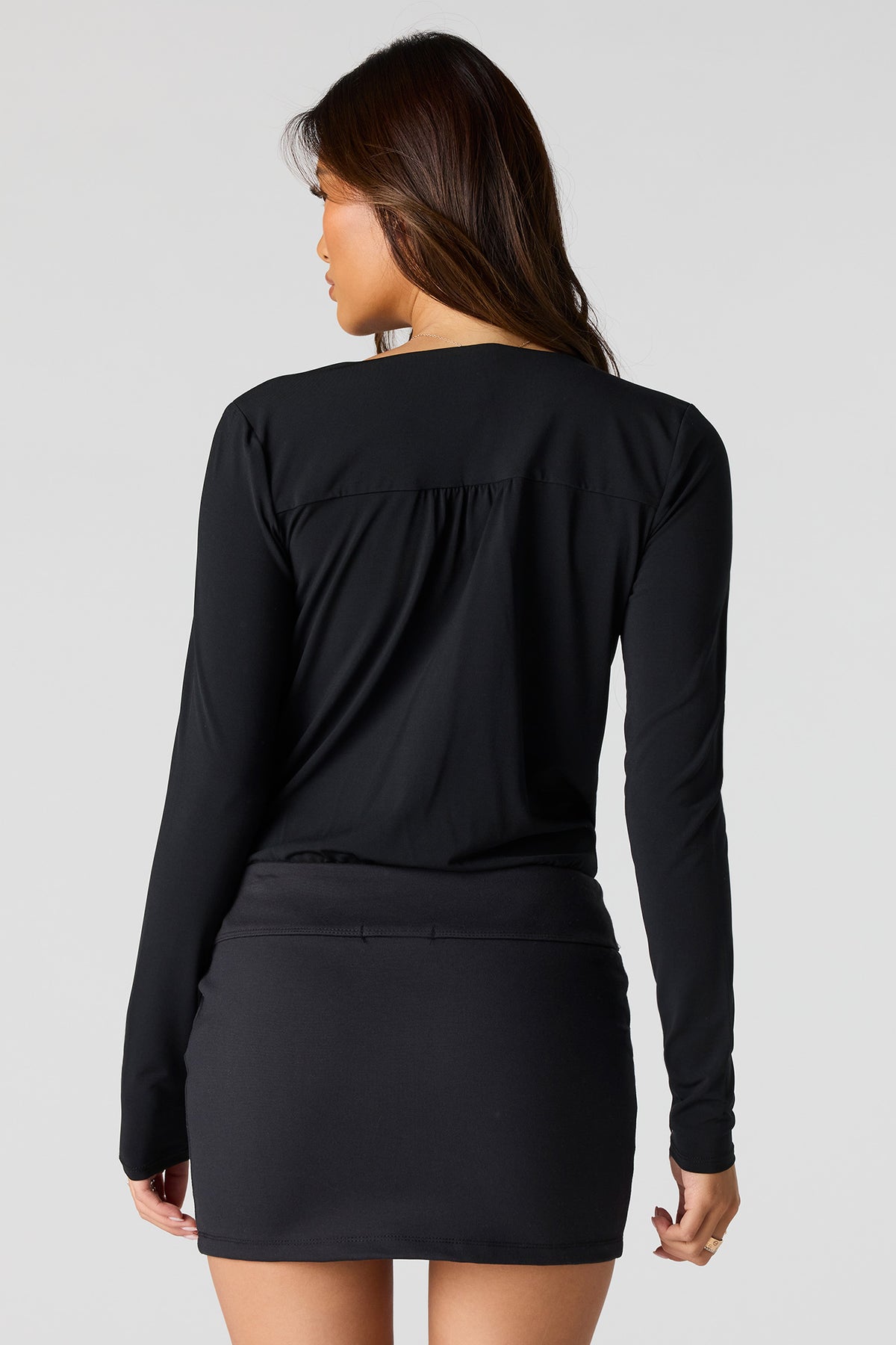 Vue alternative 2. Maillot profilé avec surplis à manches longues