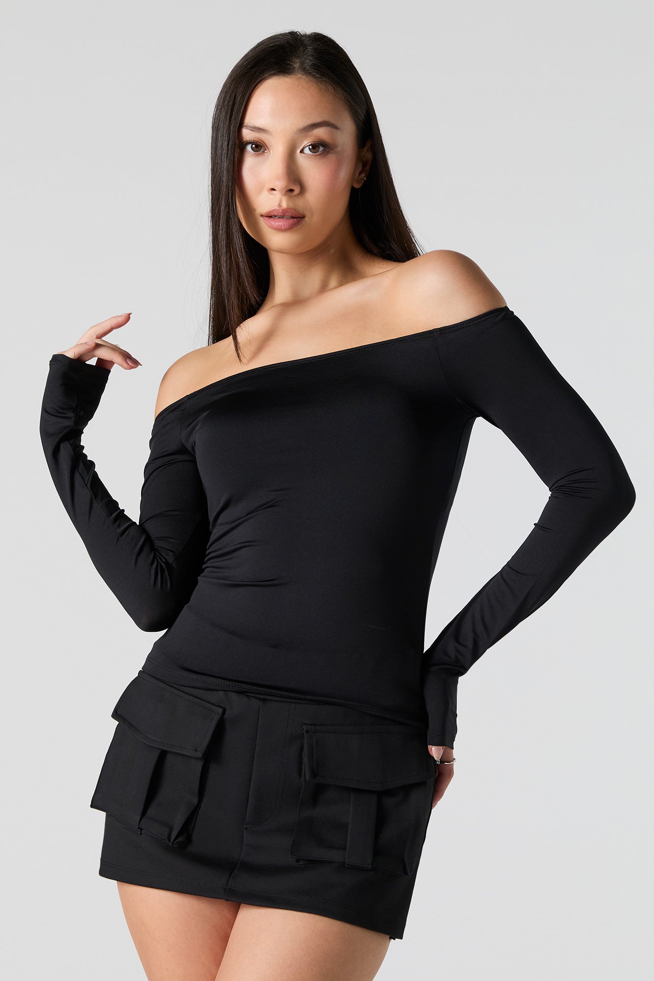 Contour Off Shoulder Bodysuit