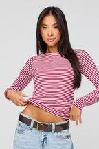 Boatneck Long Sleeve Top