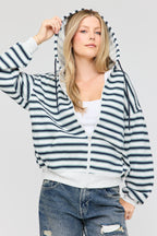Fleece Oversized Zip Hoodie