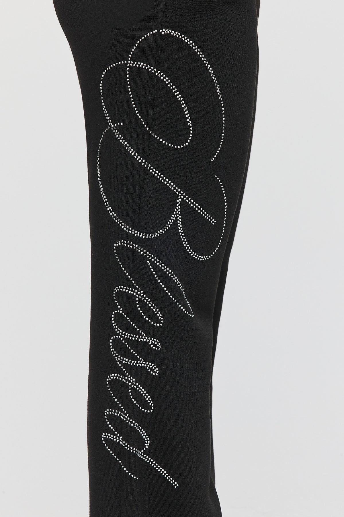 Vue alternative 4. Pantalon d'entraînement à jambe évasée avec pierres du Rhin