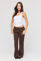 Rhinestone Flare Sweatpant