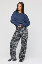 Wide Leg Cargo Pant