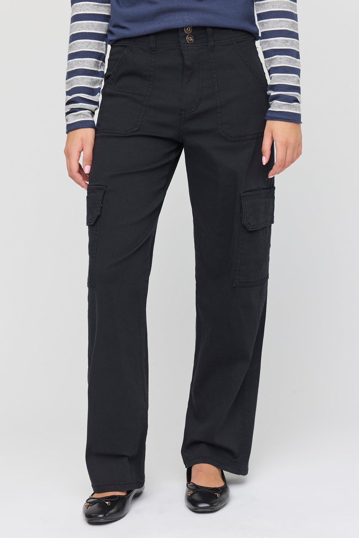 Alt View 2. Cargo Pant - Black