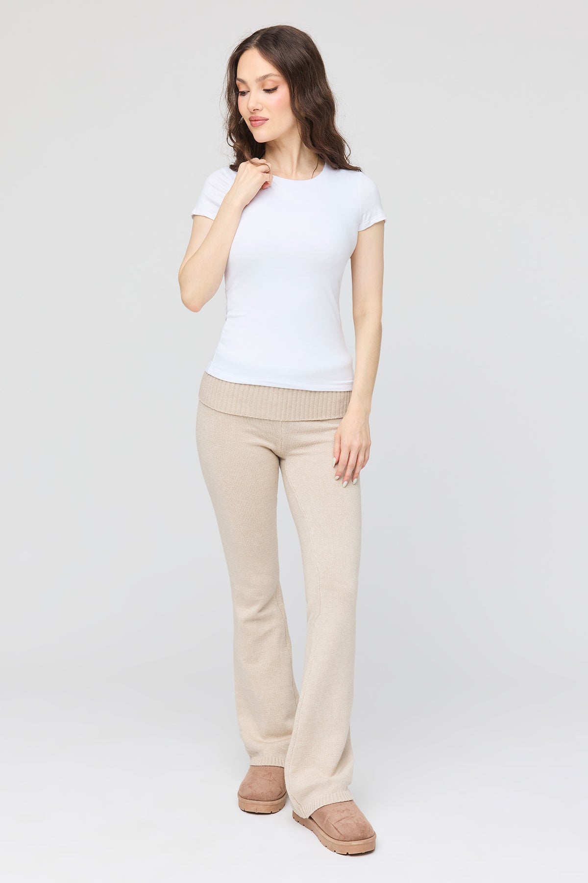 Vue alternative 3. T-shirt profilé doublé (Lot de 2)