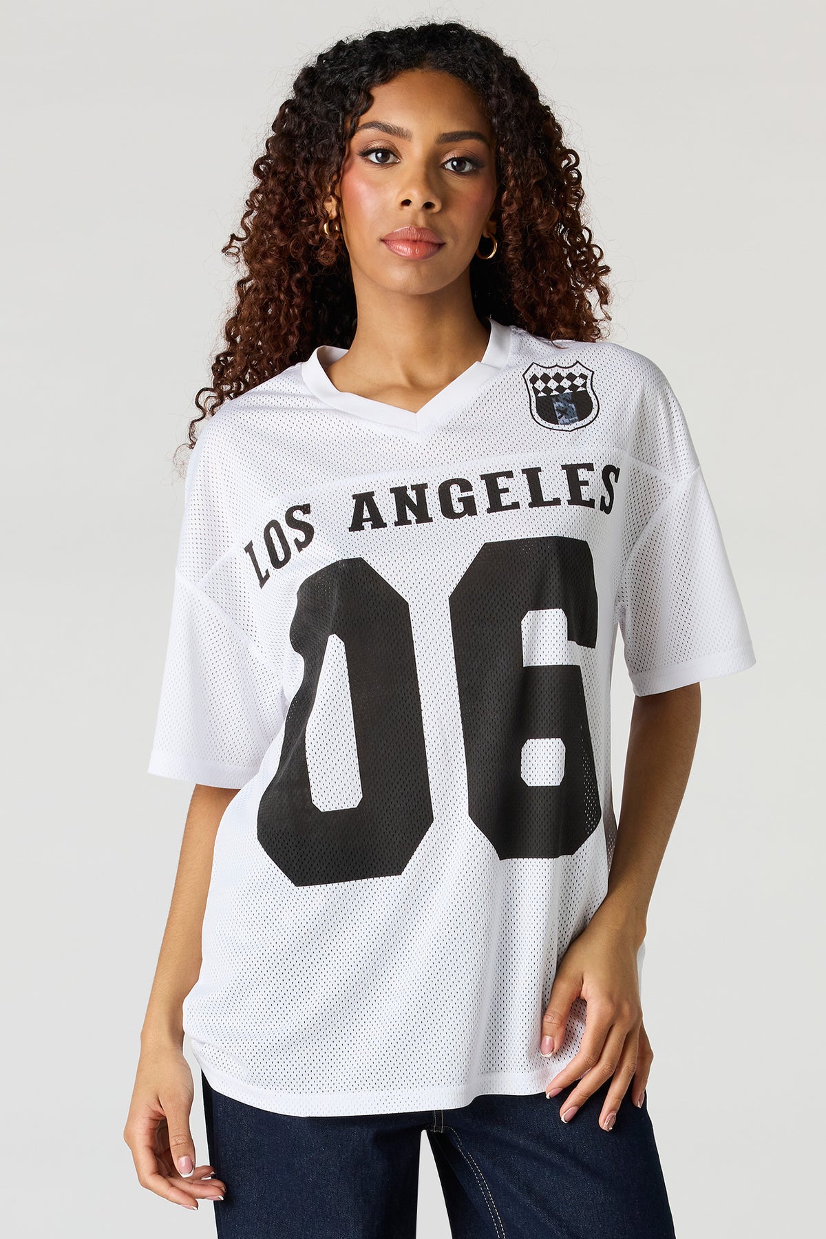 Jersey en filet imprimé