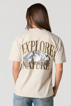 Luxe Heavy Cotton Graphic Boyfriend T-Shirt