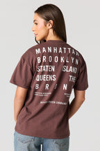 Luxe Heavy Cotton Graphic Boyfriend T-Shirt