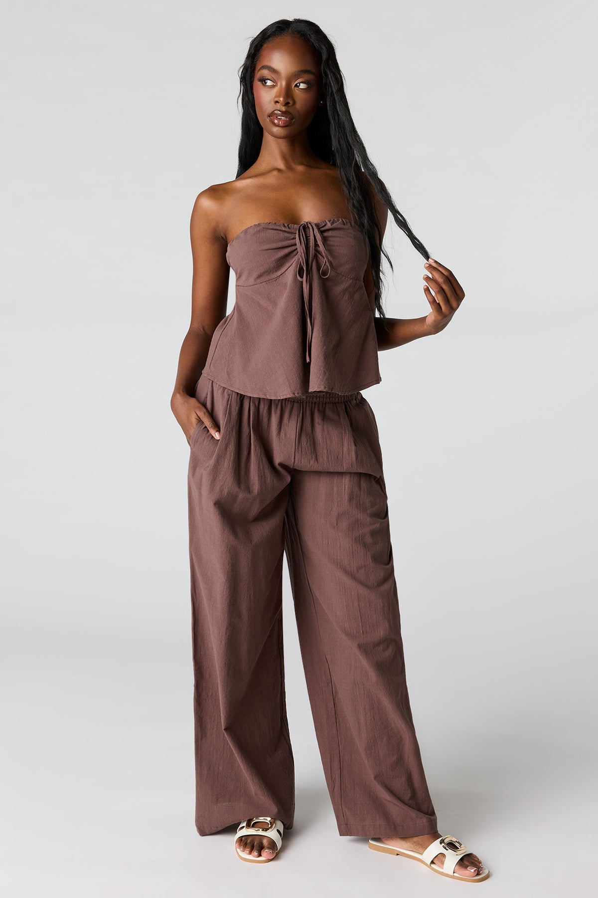 Vue alternative 3. Haut tubulaire de style nuisette