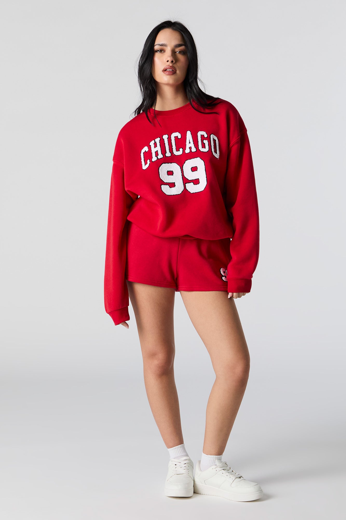 Chicago Chenille Embroidered Fleece Sweatshirt