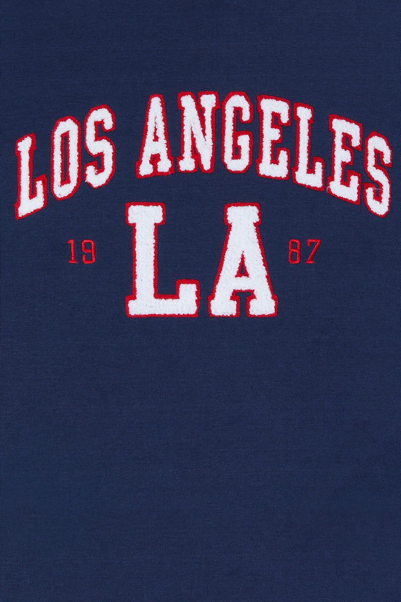 Los Angeles Chenille Embroidered Fleece Sweatshirt