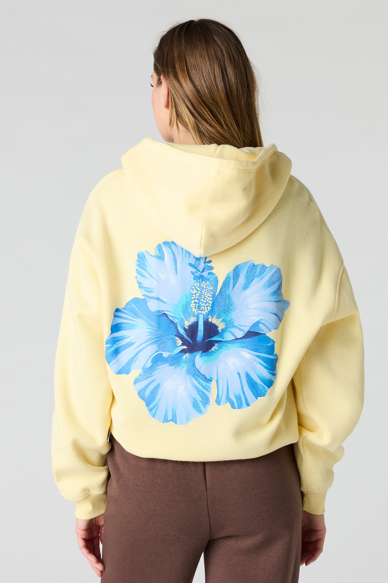Graphic Fleece Boxy Zip-Up Hoodie – Urban Planet