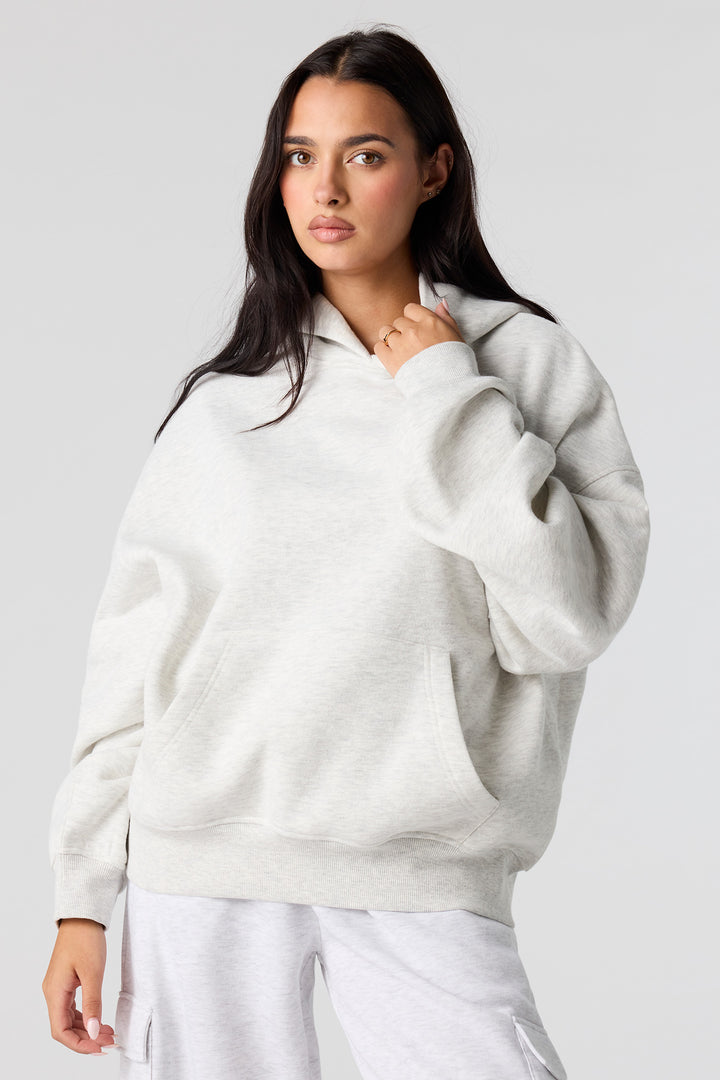 Luxe Fleece Boxy Hoodie