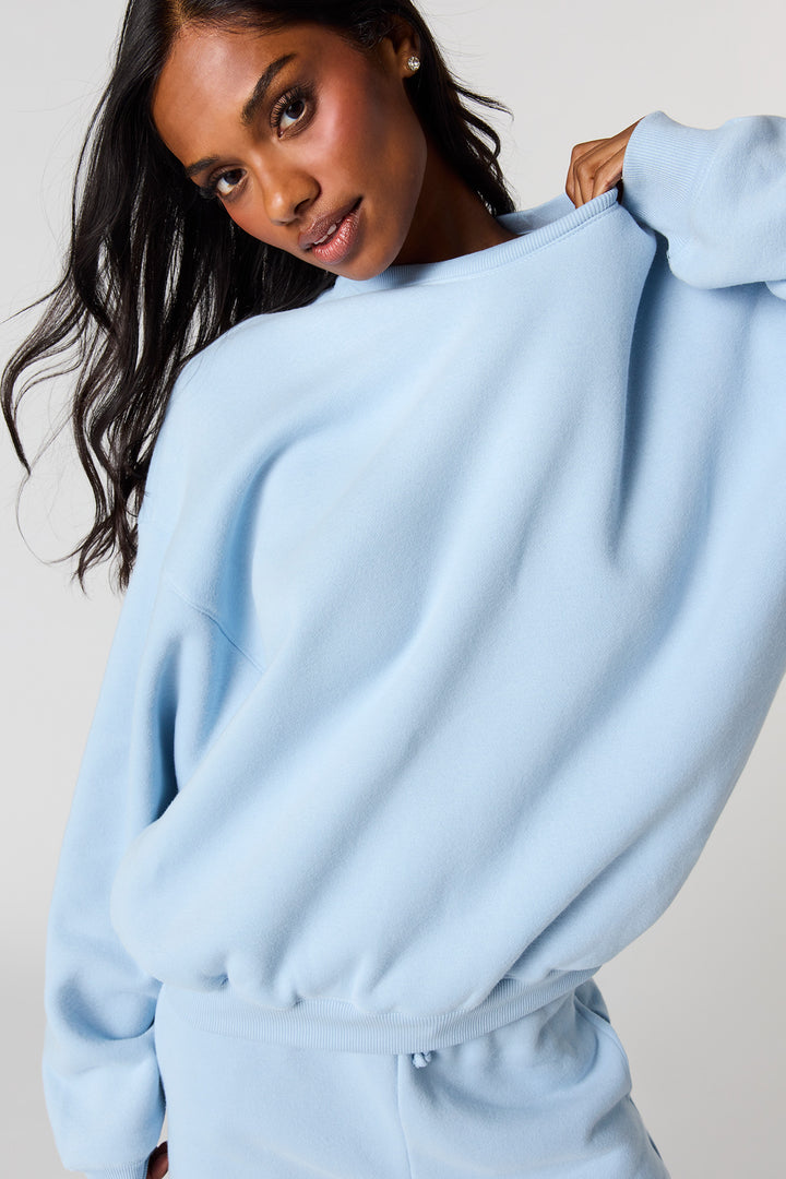 Boxy Fleece Sweatshirt