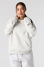 Luxe Fleece Boxy Hoodie