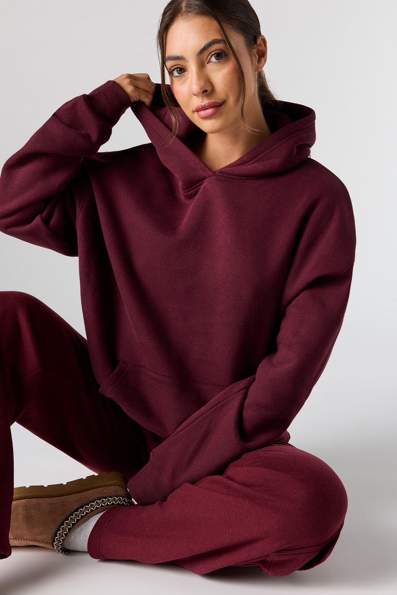 Luxe Fleece Boxy Hoodie