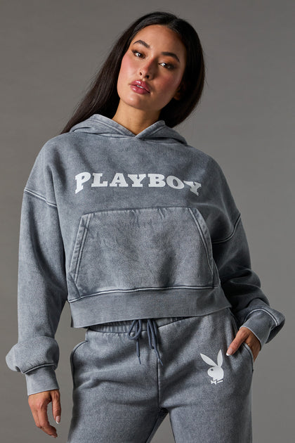 Playboy Graphic Washed Hoodie – Urban Planet
