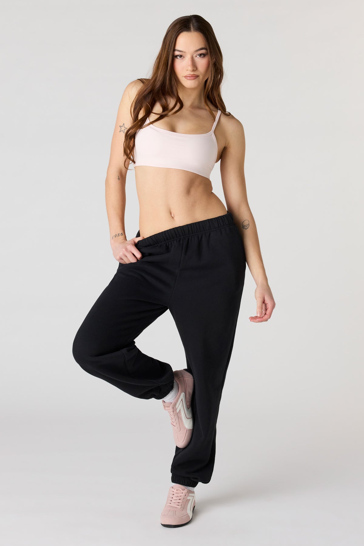 Fleece Jogger - Black