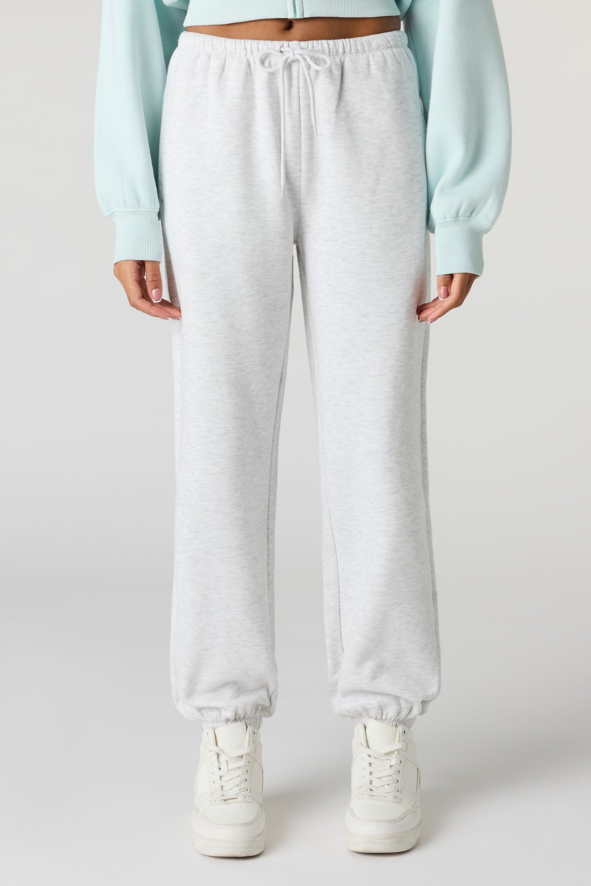 Vue alternative 2. Jogger en molleton à taille basse