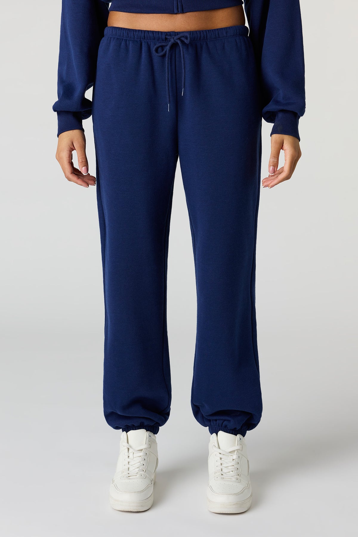 Vue alternative 2. Jogger en molleton à taille basse
