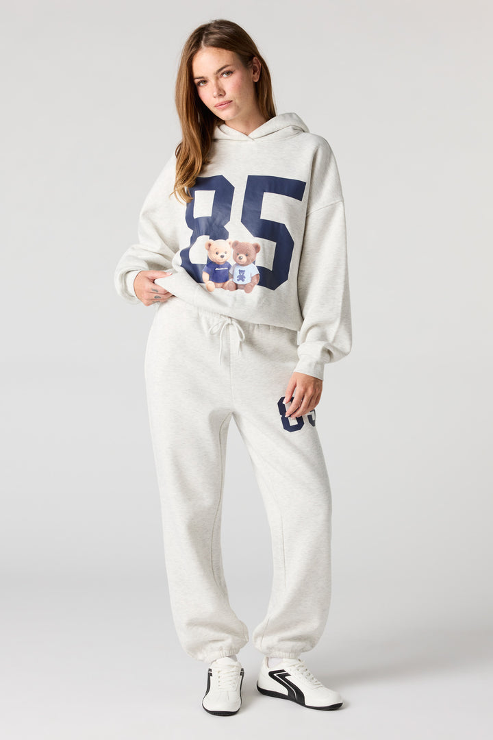 85 Graphic Print Fleece Jogger