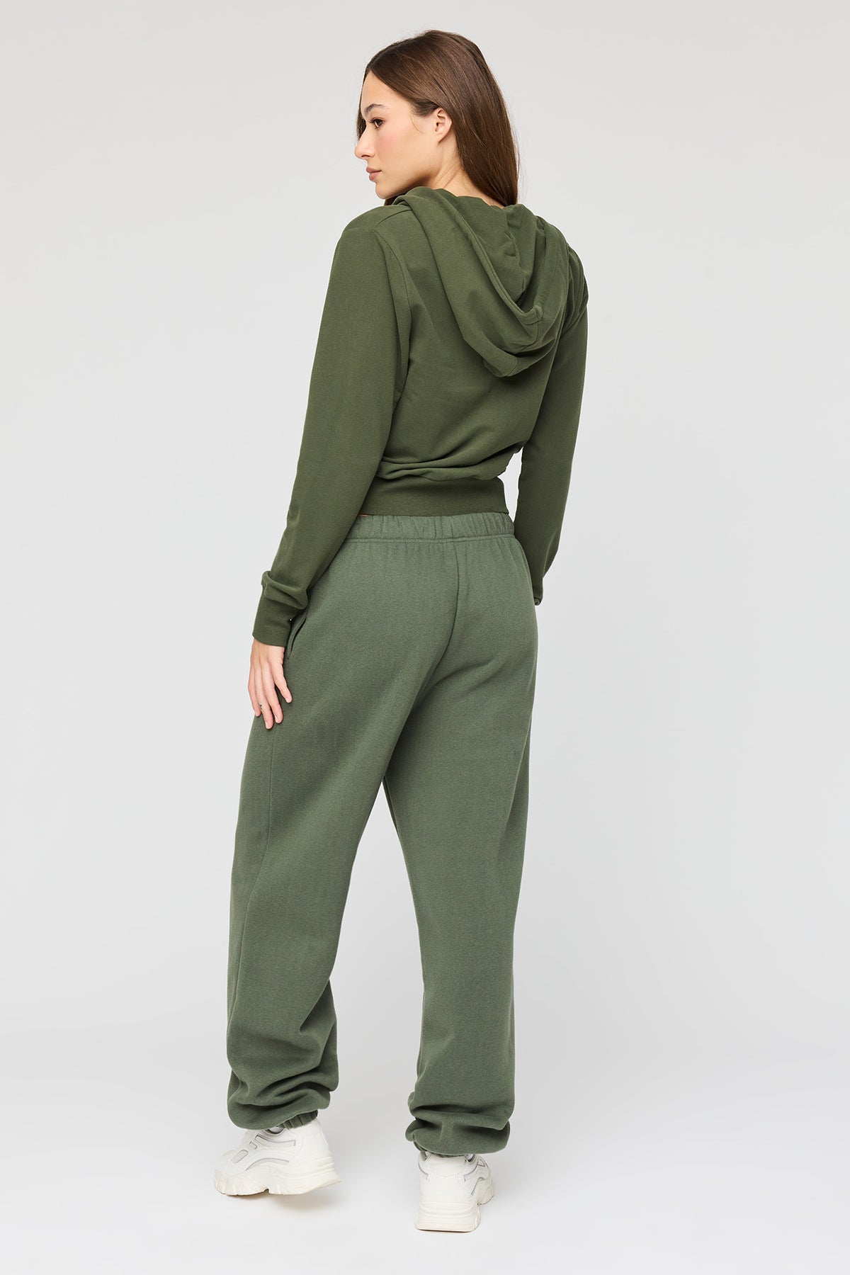 Alt View 16. Luxe Fleece Boyfriend Jogger - Light Pink