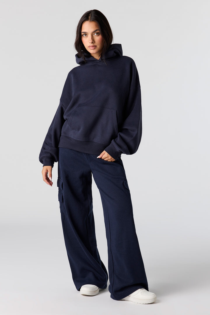 Ultra Wide Fleece Cargo Sweatpant