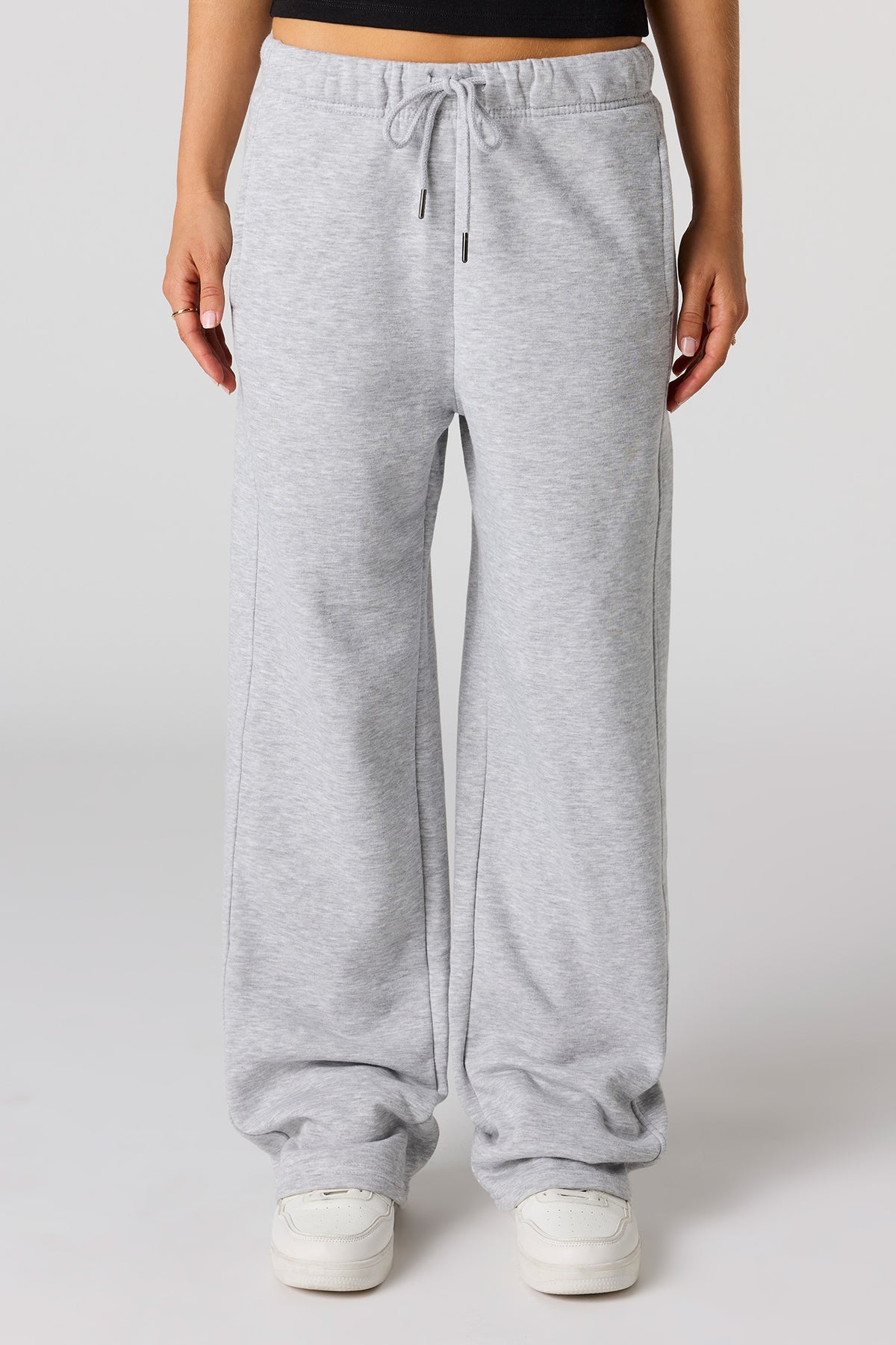 Vue alternative 2. Pantalon d'entraînement à jambe droite en molleton