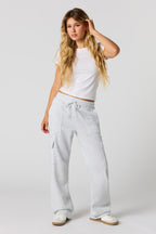 Pantalon d'entraînement cargo en molleton